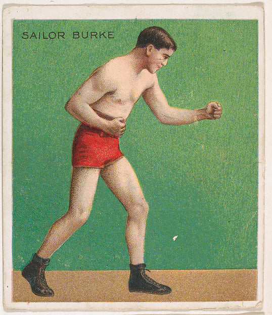 :Sailor Burke Boxing from Mecca & Hassan Champion Athlete an-16x12"(A3) Poster