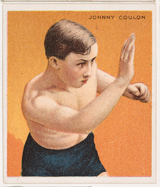 :Johnny Coulon Boxing from Mecca & Hassan Champion Athlete a-16x12"(A3) Poster
