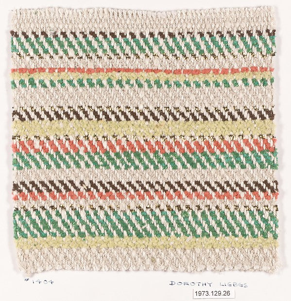:Textile sample c1940-16x12"(A3) Poster