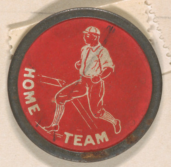 :Home Team from the Domino Discs series issued by Kinney B-16x12"(A3) Poster