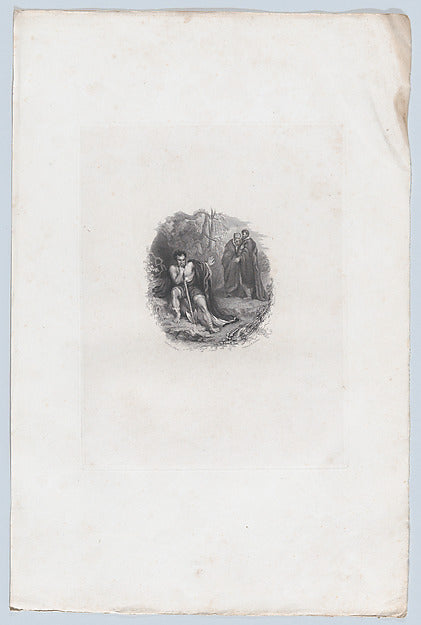 After John Hayter:Timon 1827-16x12"(A3) Poster