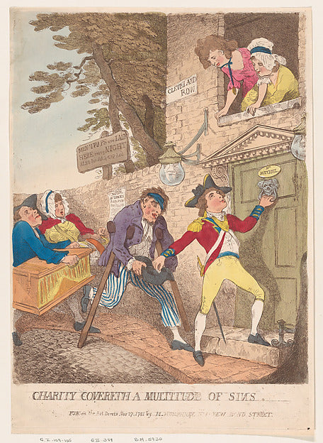 Charity Covereth a Multitude of Sins November 27, 1781-Thomas , Poster Print
