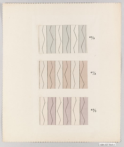 :Zigzag Braid 1922-16x12"(A3) Poster