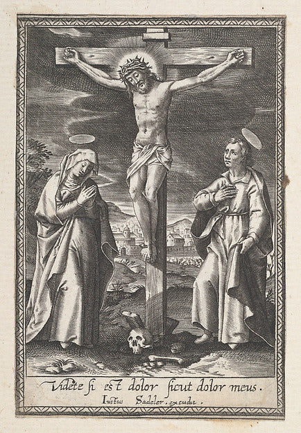 Anonymous:Christ on the Cross 1578–c1620-16x12"(A3) Poster
