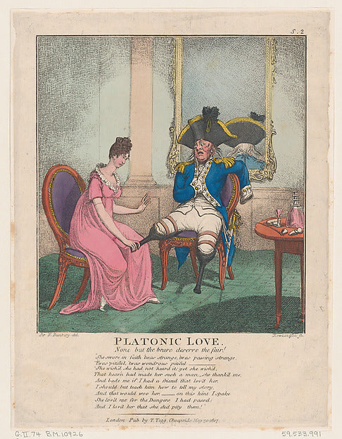 Thomas Rowlandson , After Henry William Bunbury , Attributed-16x12"(A3) Poster