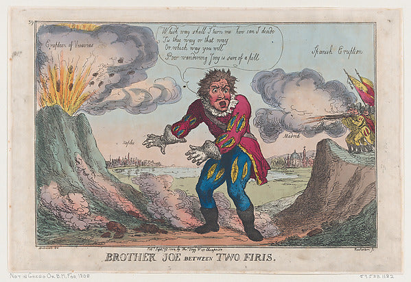 Thomas Rowlandson , After George Moutard Woodward:Brother Jo-16x12"(A3) Poster