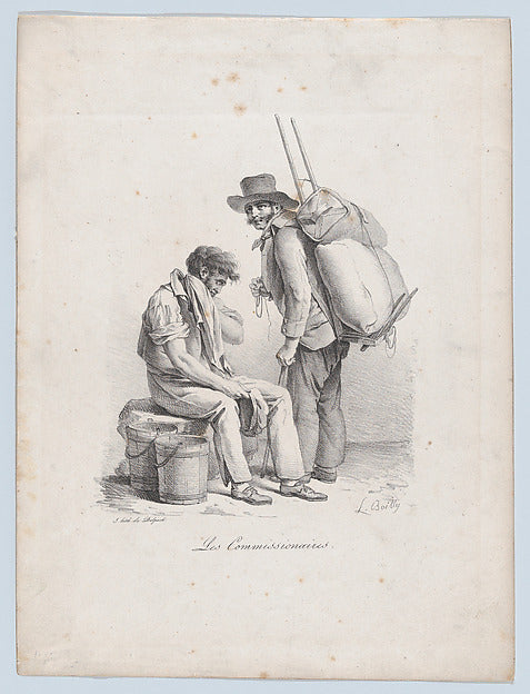 Hired Hands 1822-Louis Léopold Boilly , Poster Print Wall Art