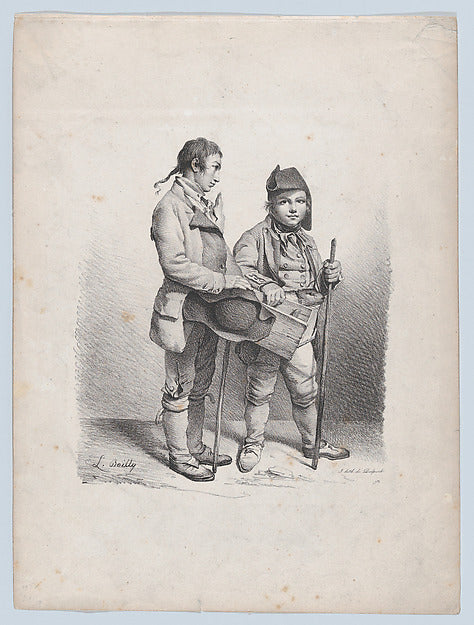 The Marmot 1822-Louis Léopold Boilly , Poster Print Wall Art