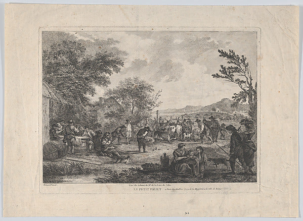 Anonymous, After Jean-Baptiste Bénard:The Little Puck 18th c-16x12"(A3) Poster