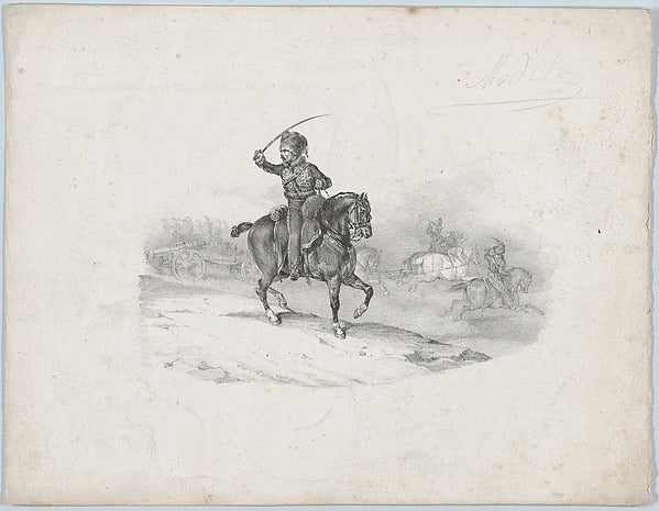 Modèle 1800–1824-Théodore Gericault ,16x12"(A3)Poster