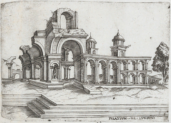 Formerly attributed to Master G.A.:[Templum Saturni - State -16x12"(A3) Poster