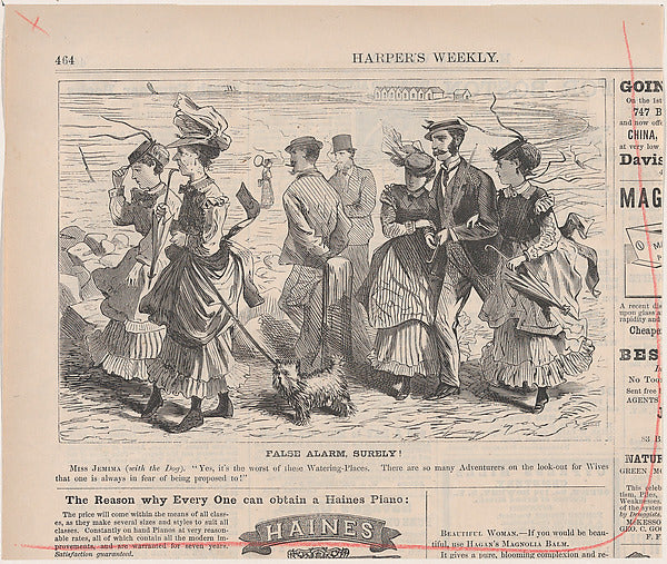 False Alarm Surely! July 17, 1869-,16x12"(A3)Poster