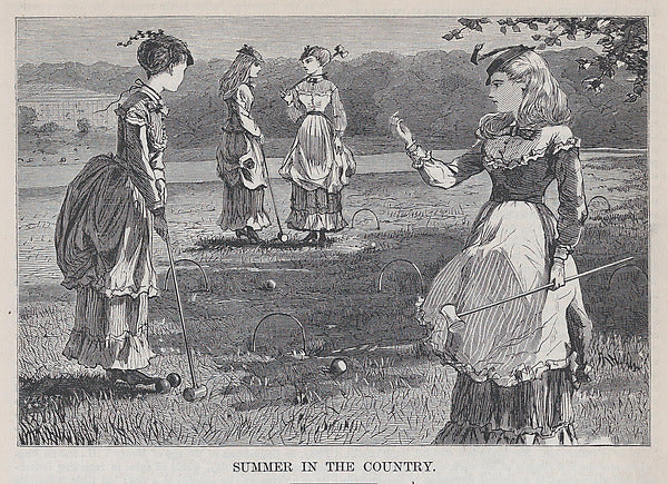Summer in the Country July 10,1869-, Poster Print Wall Art