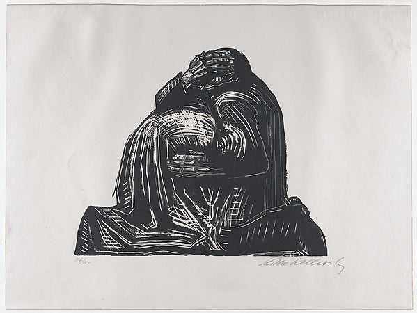 Käthe Kollwitz 1867–1945 Moritzburg):The Parents from War 19-16x12"(A3) Poster