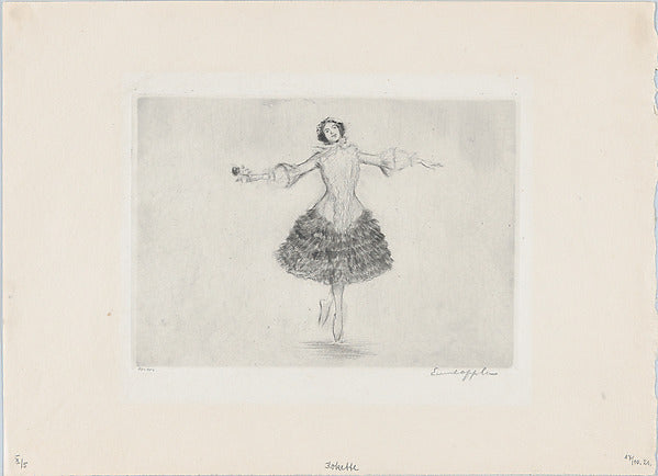 Coquette 1921-Ernst Oppler , Poster Print