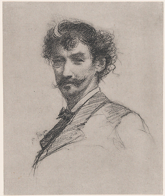 James McNeill Whistler c1880-After Paul Adolphe Rajon , Poster Print