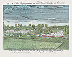 The Engagement at the North Bridge in Concord 1775 20th cent-, Poster Print Wall Art