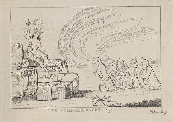 The Commissioners April 1, 1778-, Poster Print