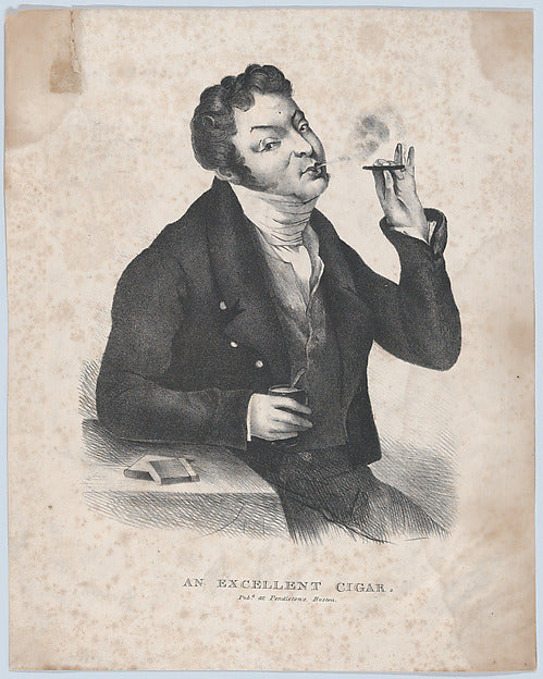 An Excellent Cigar 19th cent-, Poster Print