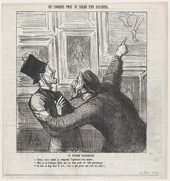 Honoré Daumier:A fantastic painter from 'A sketch from the S-16x12"(A3) Poster