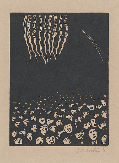 Fireworks The World's Fair VI 1901-Félix Vallotton, Poster Print Wall Art