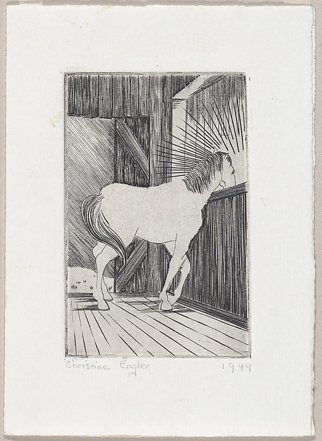 Untitled 1944-Christine Engler , Poster Print Wall Art