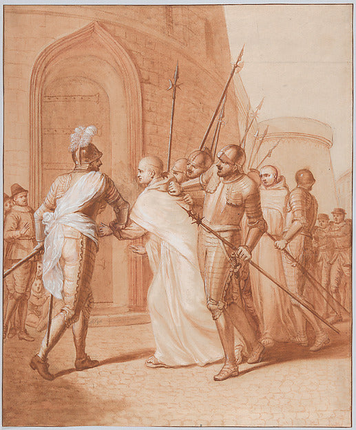 Scene One from the Life of the Reverend Jean de la Barrière 16, Poster Print