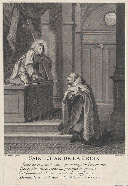 Jean Audran , After Jules Christophe:St John of the Cross n.-16x12"(A3) Poster