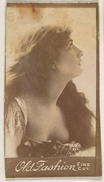 :Profile of actress looking up from the Actresses series pro-16x12"(A3) Poster