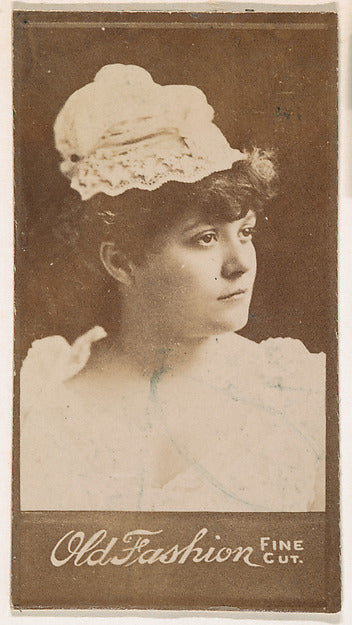 :Actress wearing lace cap from the Actresses series promotin-16x12"(A3) Poster