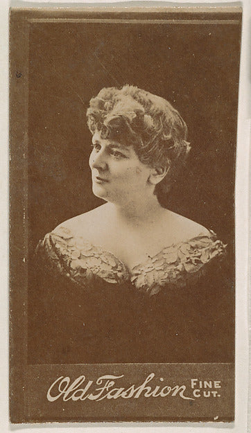 :Actress wearing dress with elaborate neckline from the Actr-16x12"(A3) Poster