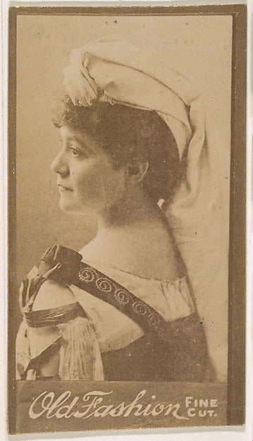 :Portrait wearing cloth turban from the Actresses series pro-16x12"(A3) Poster