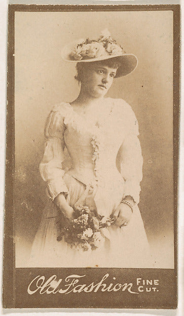 :Actress holding floral bouquet from the Actresses series pr-16x12"(A3) Poster