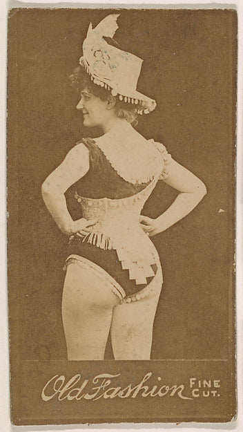 :Actress wearing fringed top hat from the Actresses series p-16x12"(A3) Poster