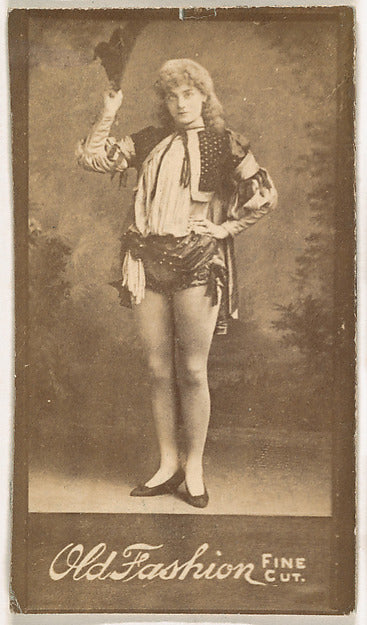 :Actress holding hat aloft from the Actresses series promoti-16x12"(A3) Poster