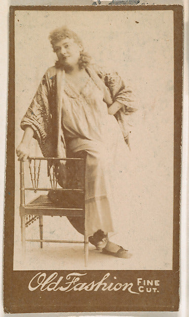 :Actress leaning against chair from the Actresses series pro-16x12"(A3) Poster