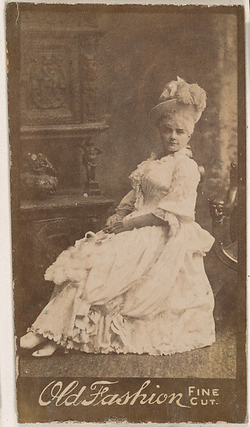 :Actress weather feathered hat from the Actresses series pro-16x12"(A3) Poster