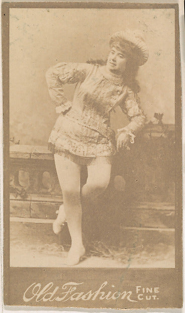 :Actress leaning on ballustrade from the Actresses series pr-16x12"(A3) Poster