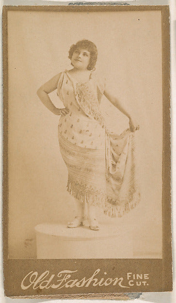 :Actress standing on pedestal from the Actresses series prom-16x12"(A3) Poster
