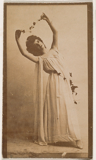 :Actress holding vine above head from the Actresses series p-16x12"(A3) Poster