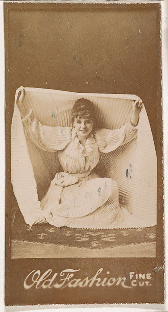 :Actress holding part of skirt above head from the Actresses-16x12"(A3) Poster