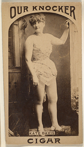 :Kate Davis from the Actresses series promoting Our Knocker -16x12"(A3) Poster