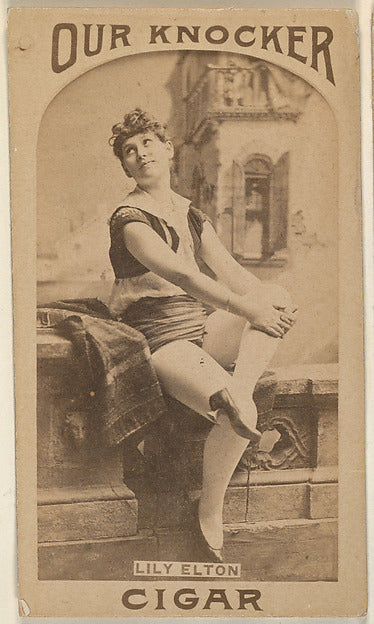 :Lily Elton from the Actresses series promoting Our Knocker -16x12"(A3) Poster