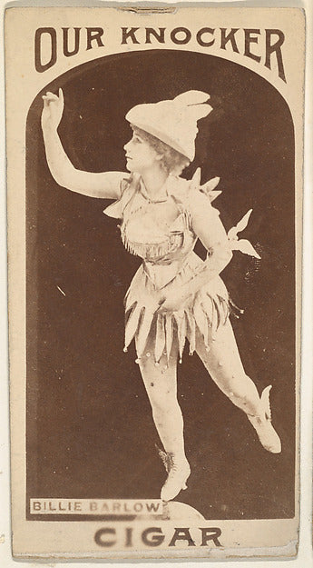 :Billie Barlow from the Actresses series promoting Our Knock-16x12"(A3) Poster