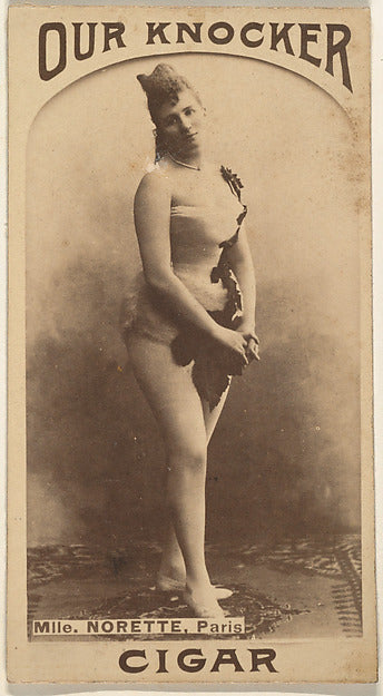 :Mlle. Norette Paris from the Actresses series promoting Our-16x12"(A3) Poster