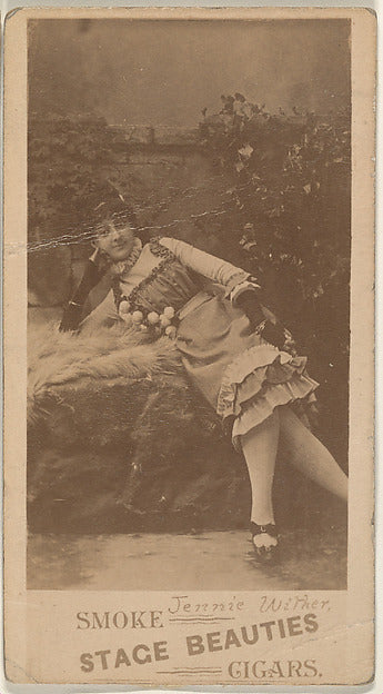 :Jennie Wither from the Actresses series to promote Stage Be-16x12"(A3) Poster