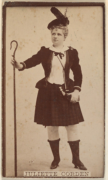 :Juliette Corden from the Actresses series c1888-16x12"(A3) Poster