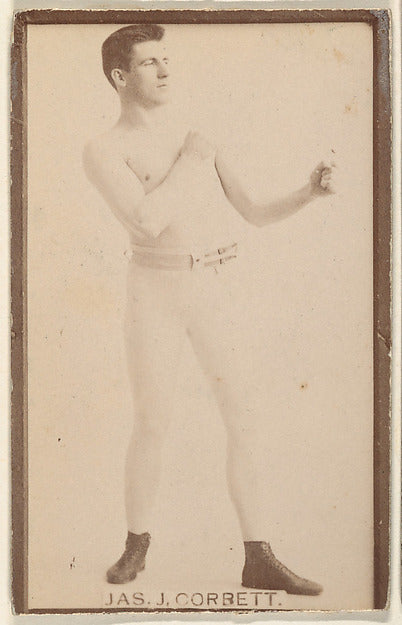 :James J. Corbett from the Actresses series c1888-16x12"(A3) Poster