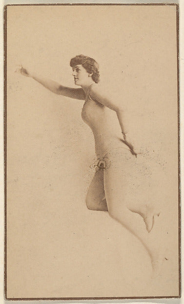 :Actress in flight from the Actresses series c1888-16x12"(A3) Poster