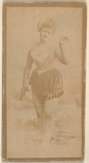 :Actress holding riding crop from the Actresses series c1888-16x12"(A3) Poster